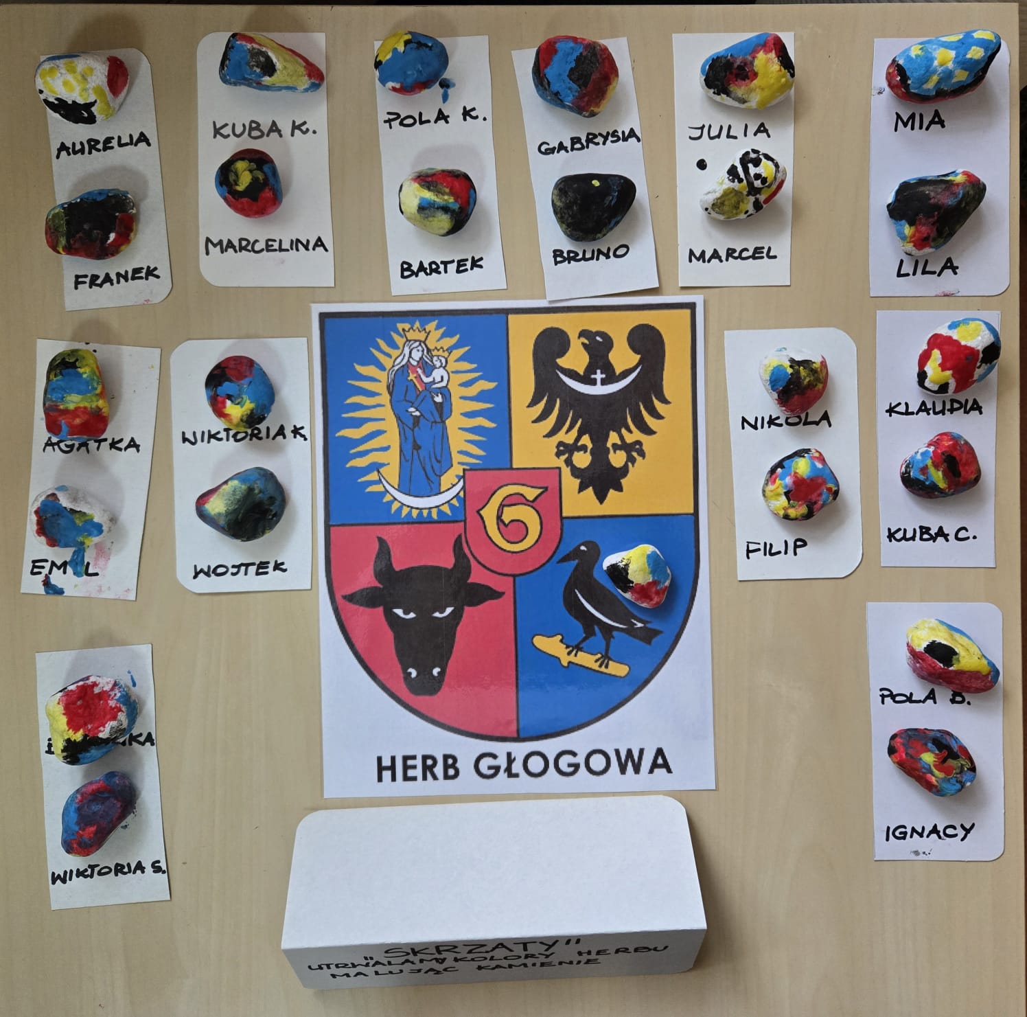 rysunki herbów